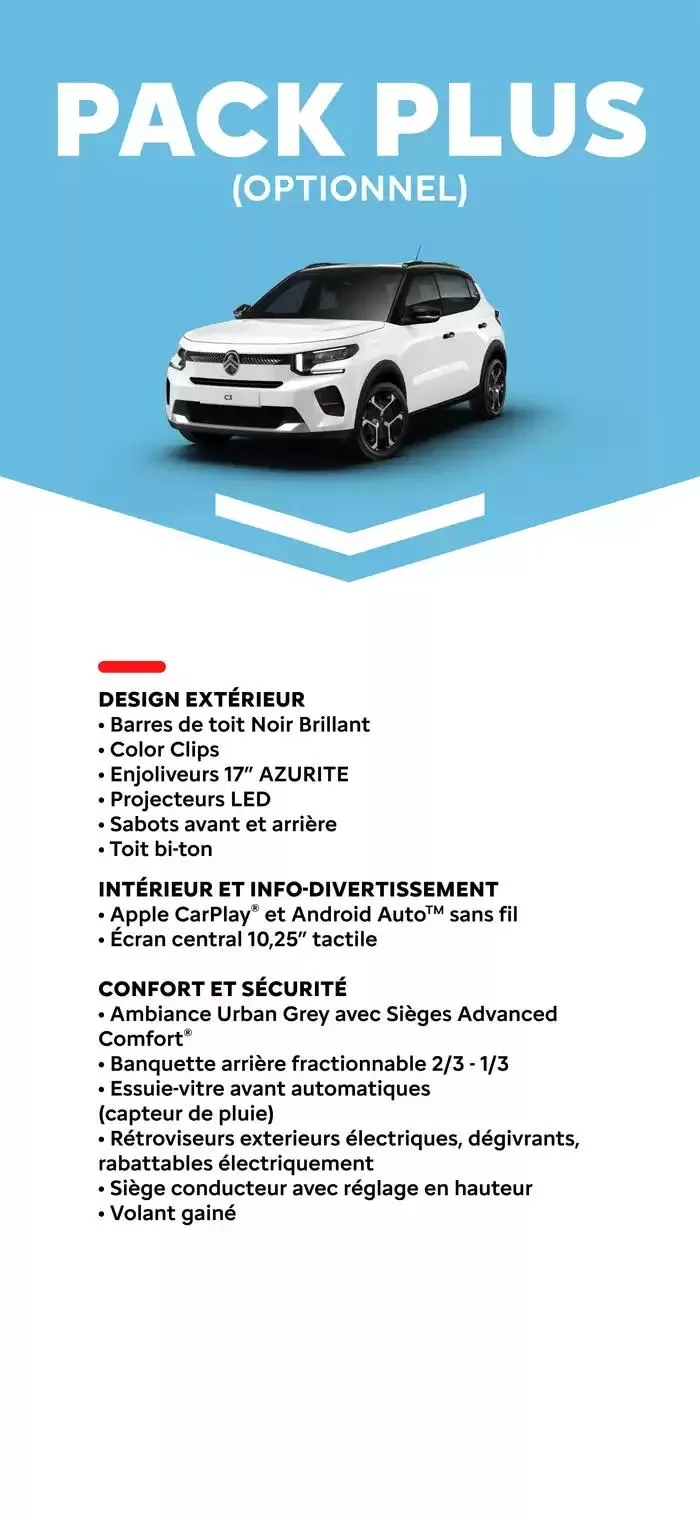 Citroën Nouvelle C3 C-BOOK du 15 janvier au 15 janvier 2026 - Catalogue page 12