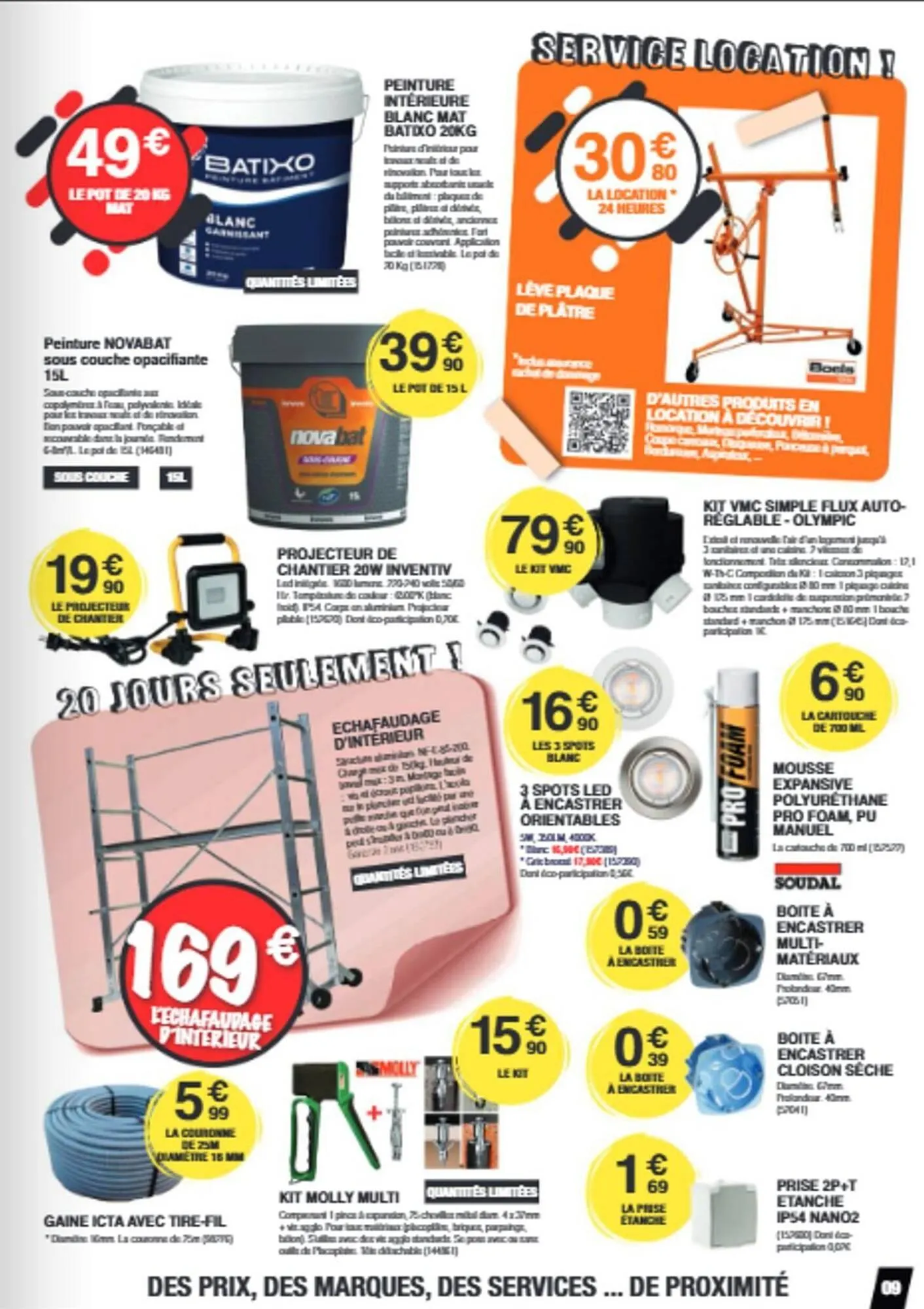 Catalogue Chretien Matériaux du 15 octobre au 10 novembre 2025 - Catalogue page 9