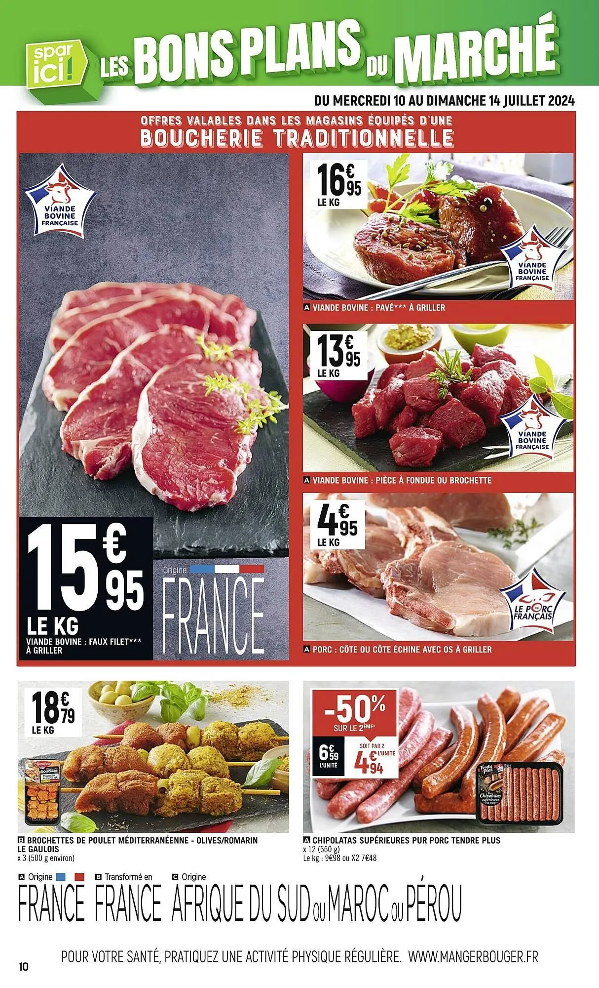 Catalogue Spar Supermarché du 10 juillet au 21 juillet 2024 - Catalogue page 10