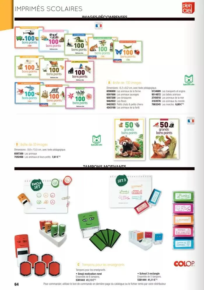 Écoles et loisirs 2025 du 1 janvier au 31 décembre 2025 - Catalogue page 64