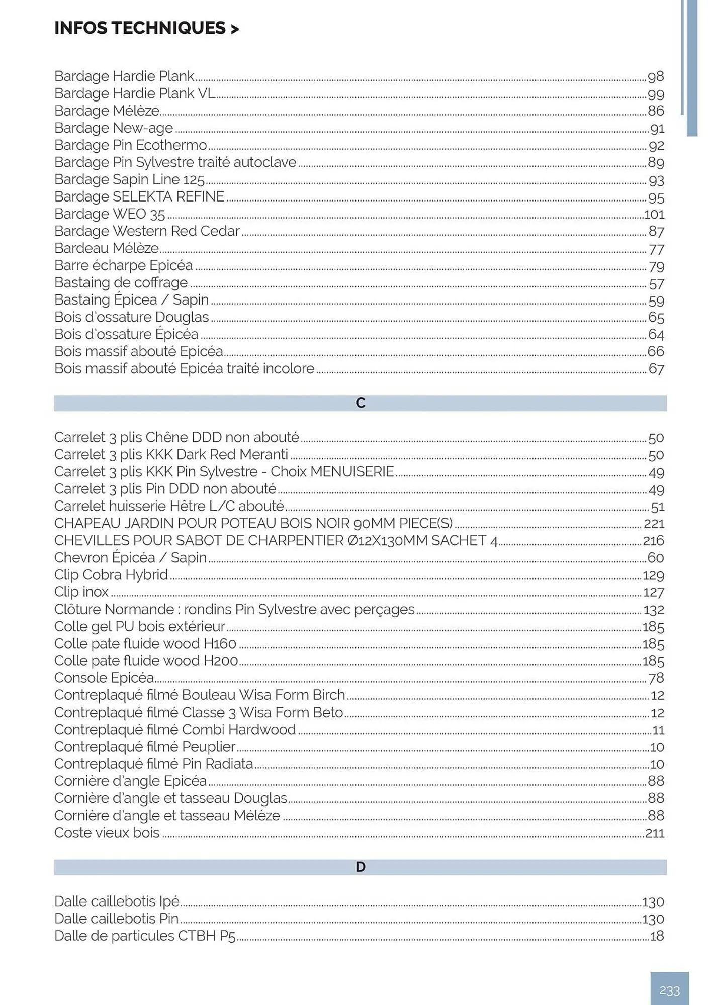 Catalogue Samse du 30 avril au 31 décembre 2026 - Catalogue page 233