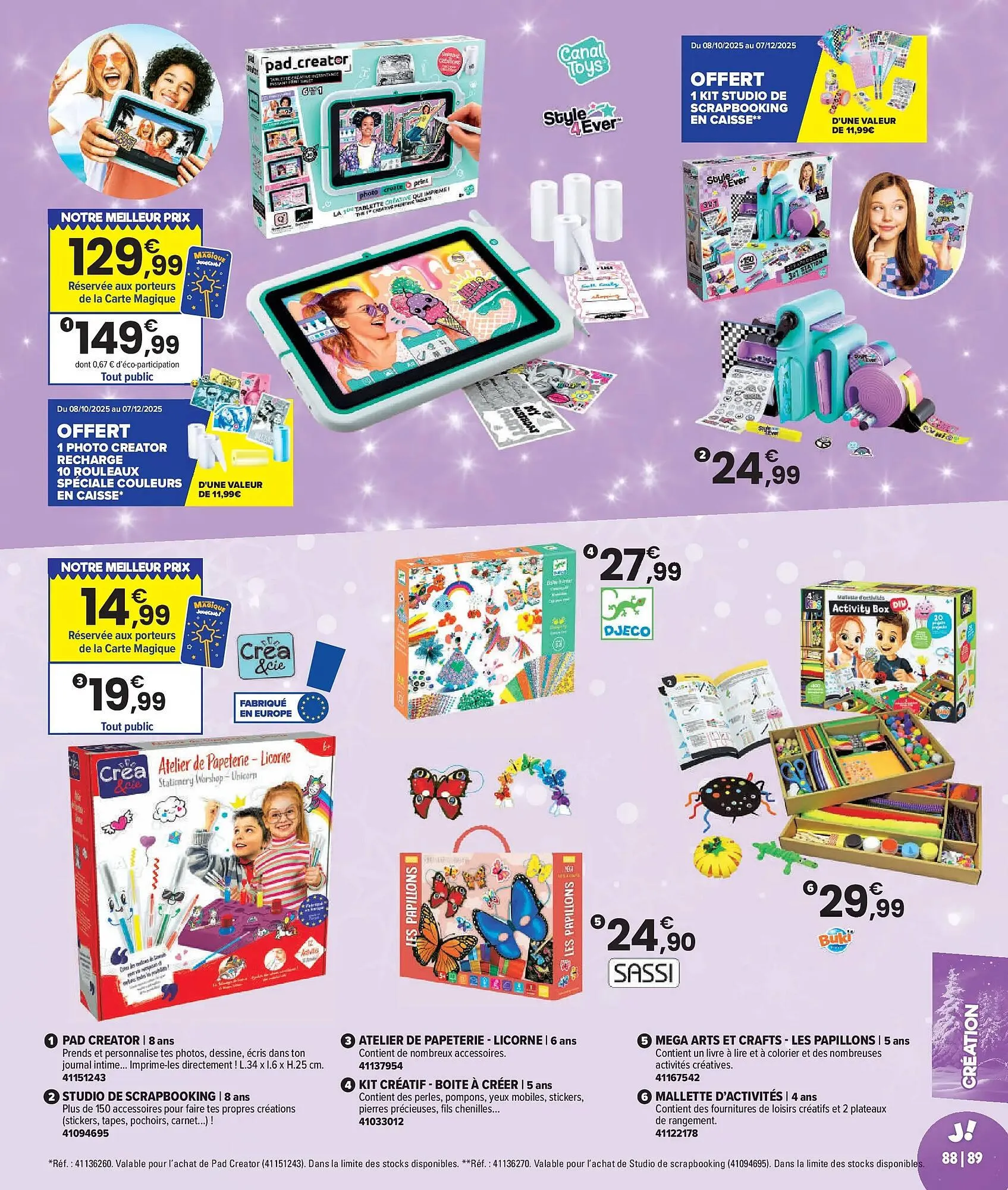 Catalogue JouéClub du 7 octobre au 7 décembre 2025 - Catalogue page 89