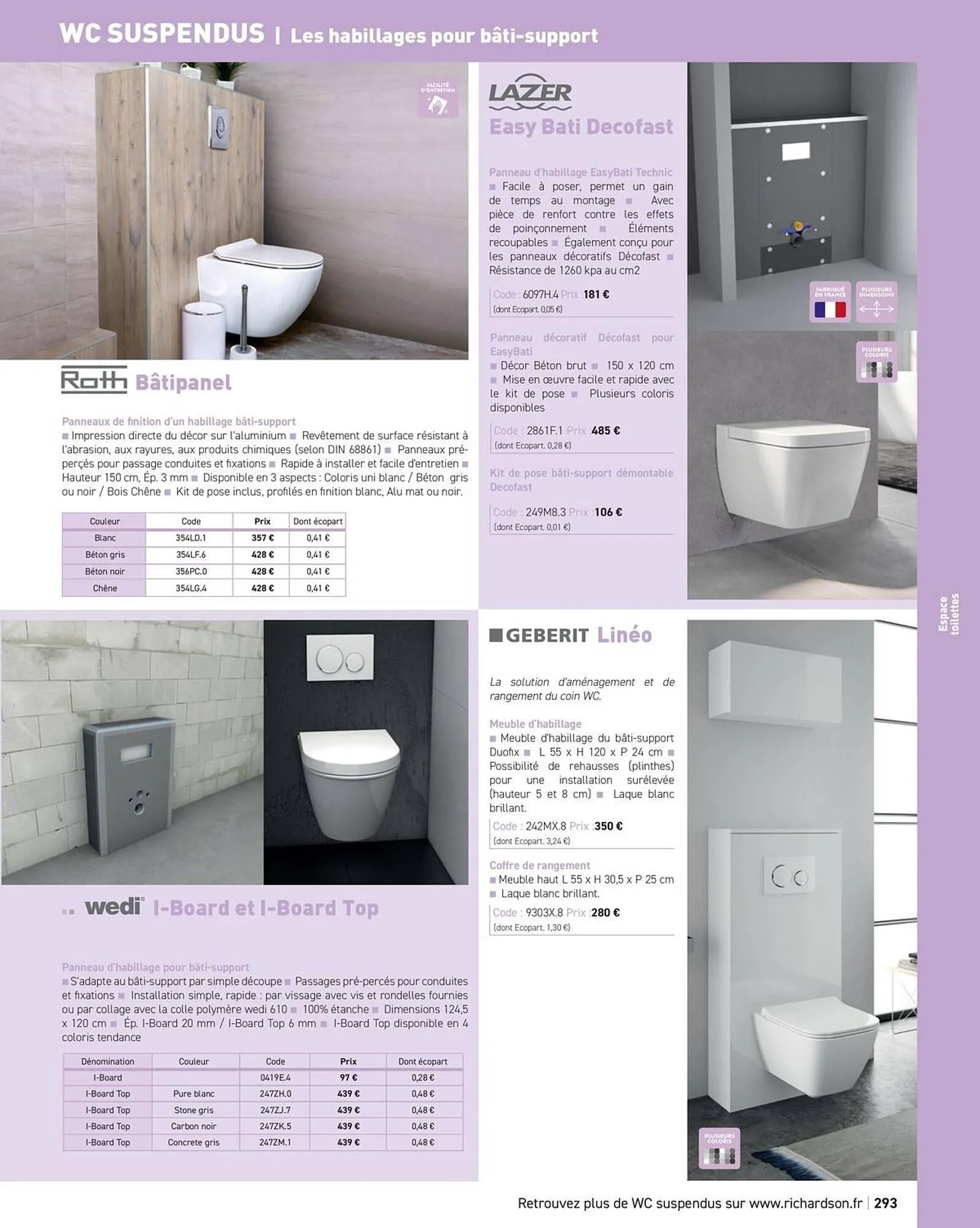 Catalogue Richardson du 11 avril au 31 décembre 2025 - Catalogue page 295