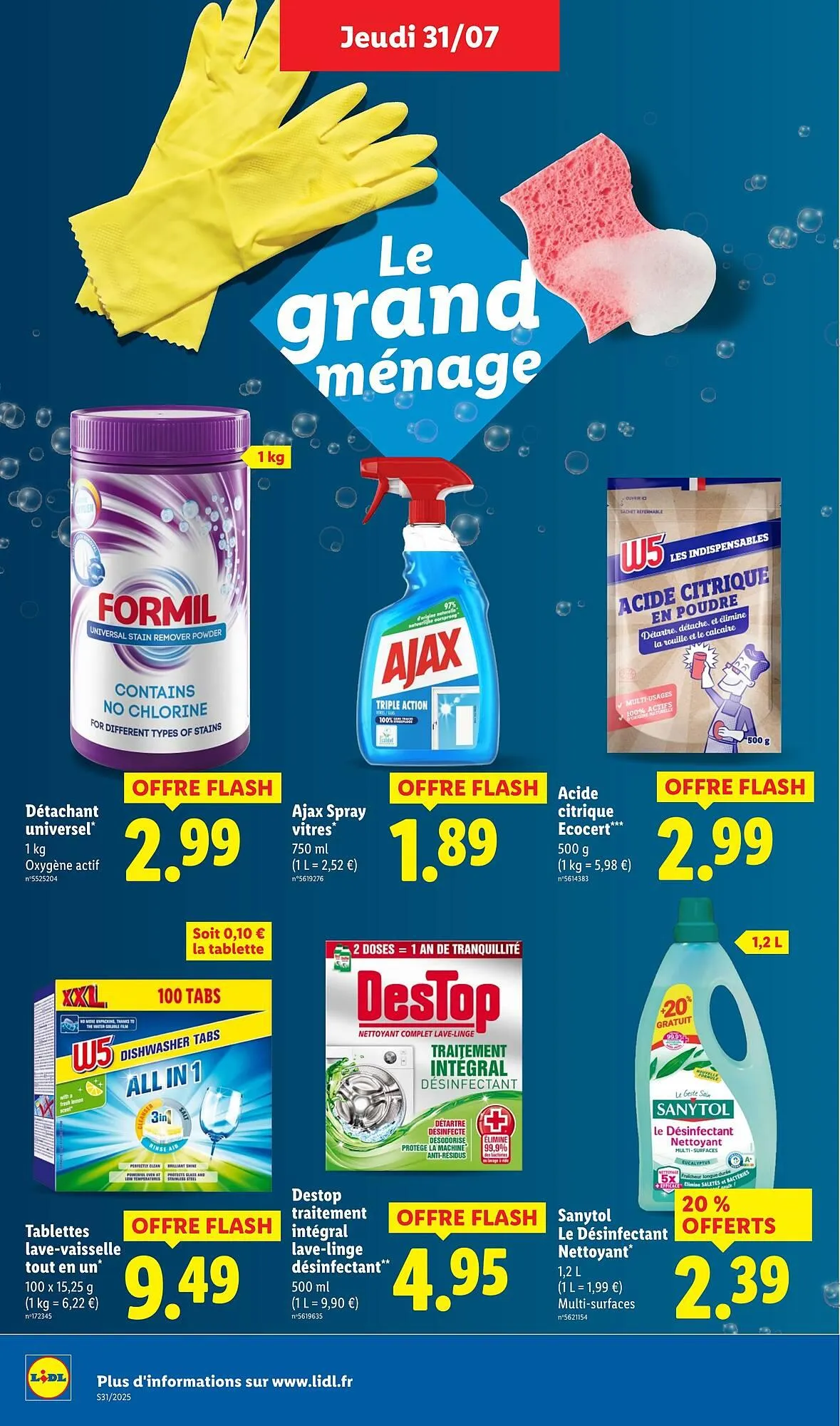 Catalogue Lidl du 31 juillet au 6 août 2025 - Catalogue page 22