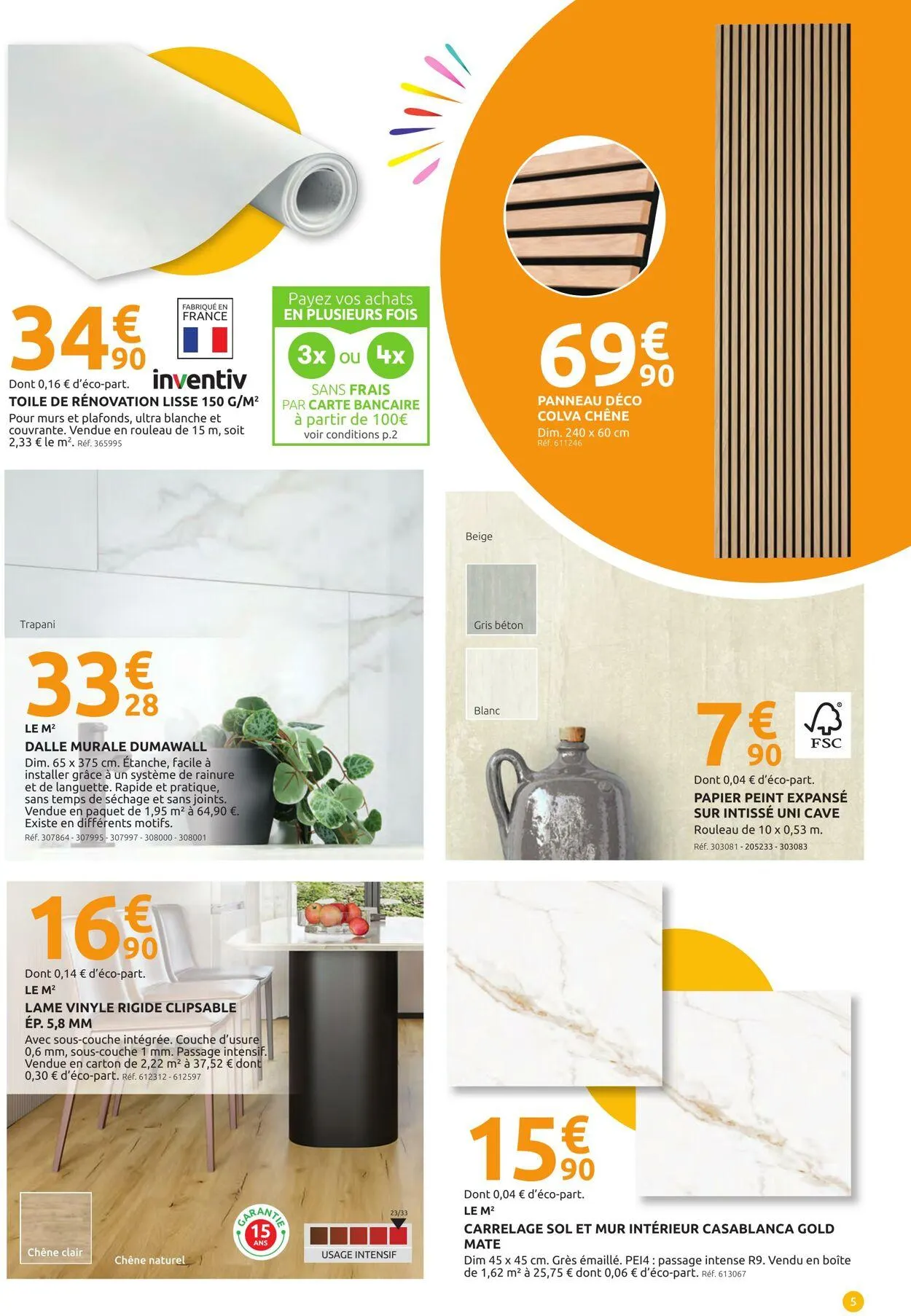 Mr.Bricolage - Pamiers du 2 juillet au 20 juillet 2025 - Catalogue page 5