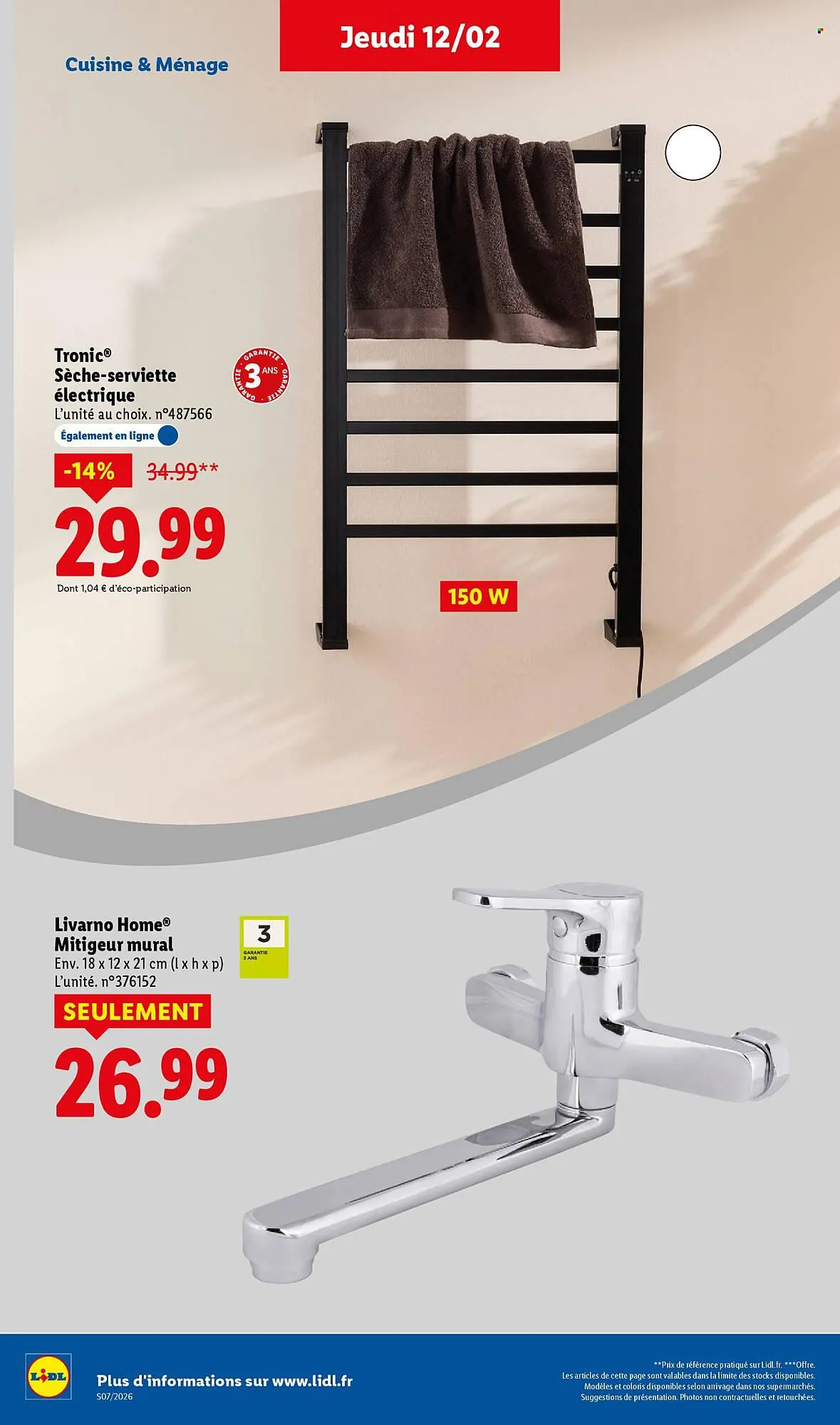 Catalogue Lidl du 9 février au 12 février 2026 - Catalogue page 29