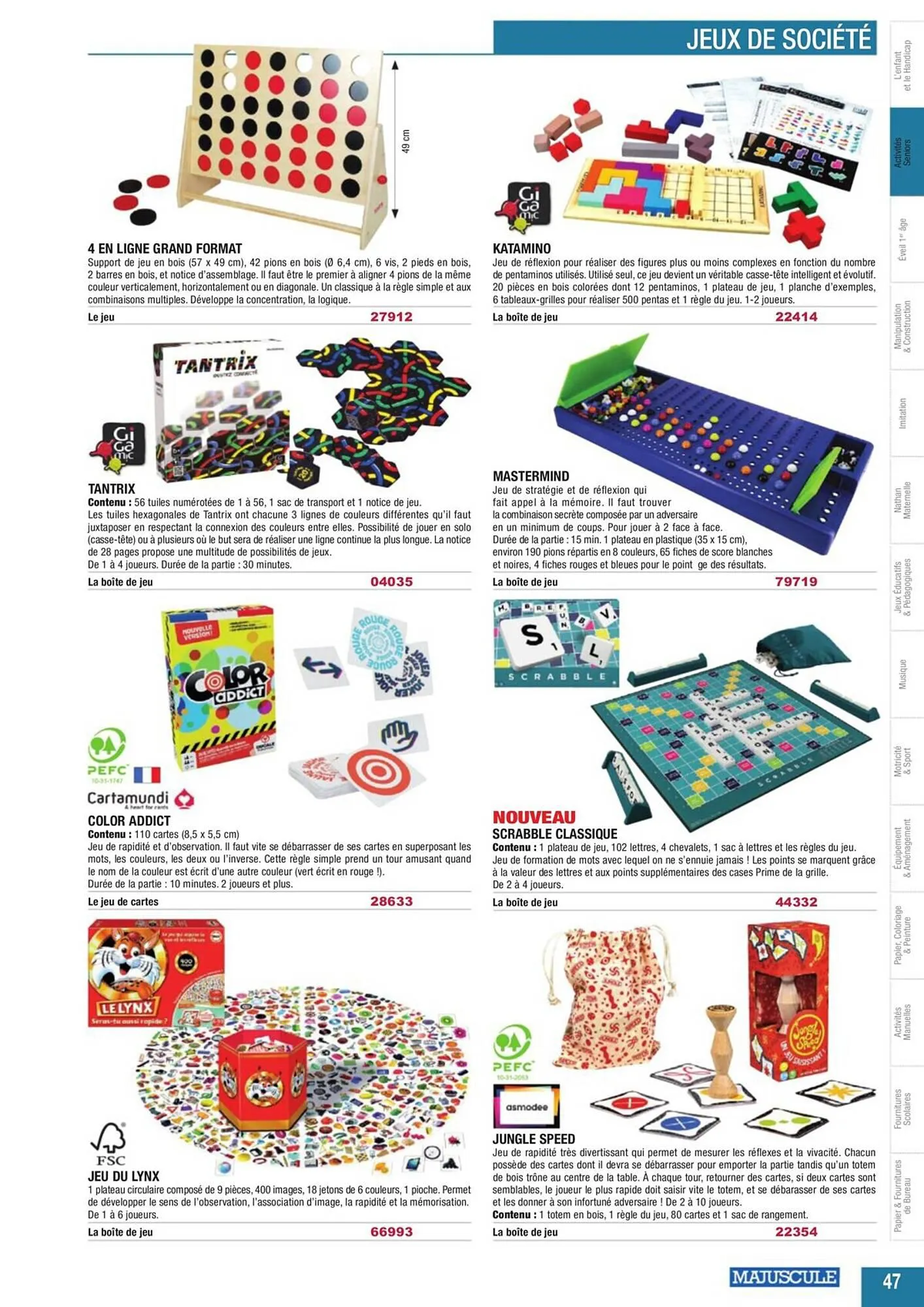 Catalogue Majuscule du 2 mai au 31 décembre 2023 - Catalogue page 71