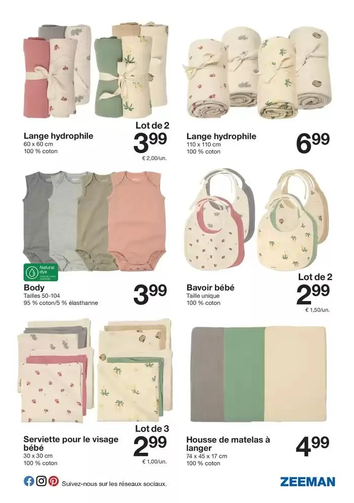 Nos basiques intemporels vont bien avec tout. du 3 mars au 14 mars 2025 - Catalogue page 21