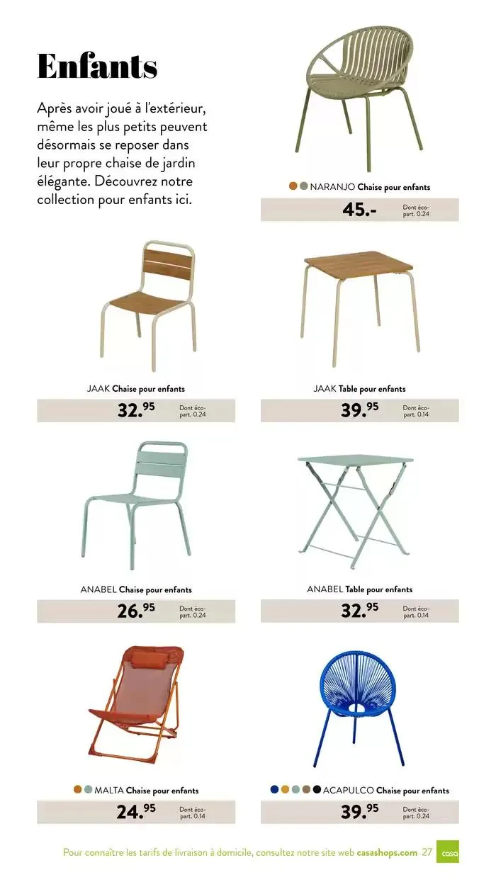 Collection de jardin 2025 du 3 mars au 30 septembre 2025 - Catalogue page 27