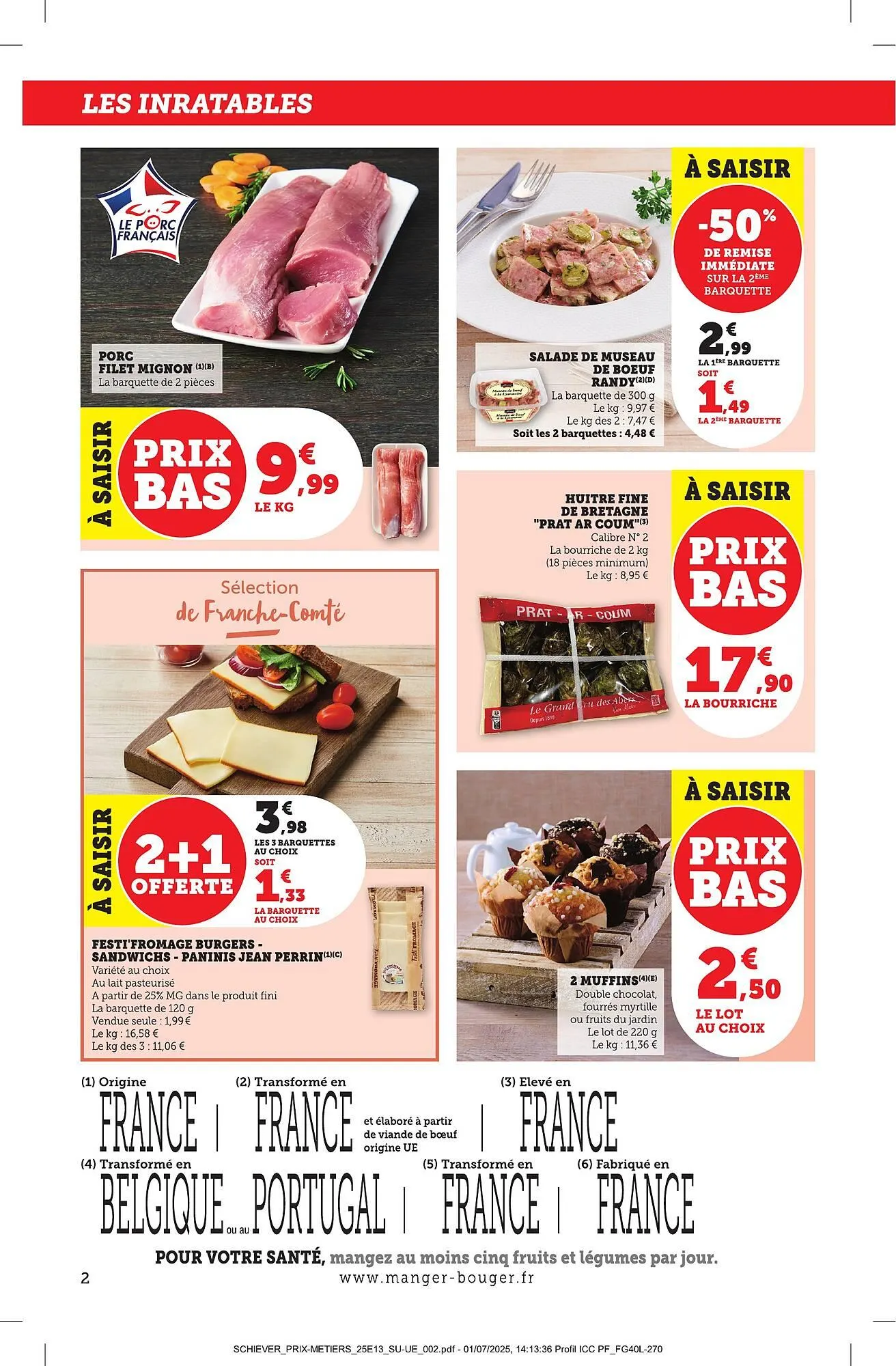 Catalogue Bi1 du 22 juillet au 27 juillet 2025 - Catalogue page 2