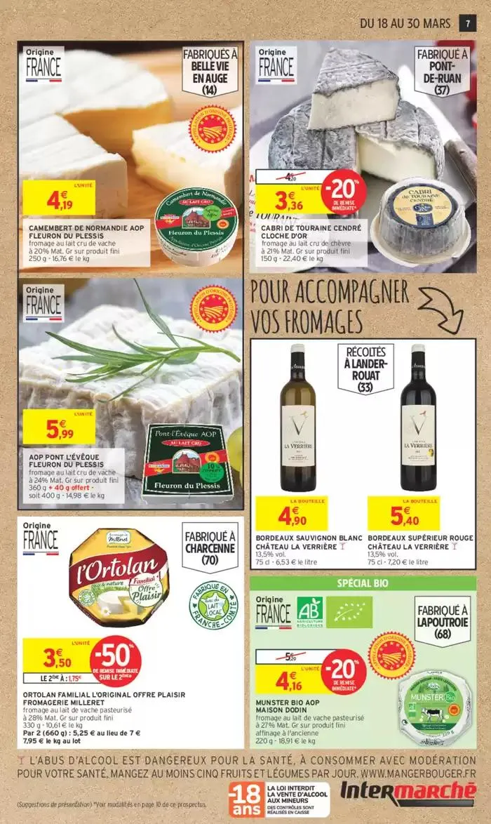 CAHIERS REGIONS MARS 4 du 18 mars au 30 mars 2025 - Catalogue page 7