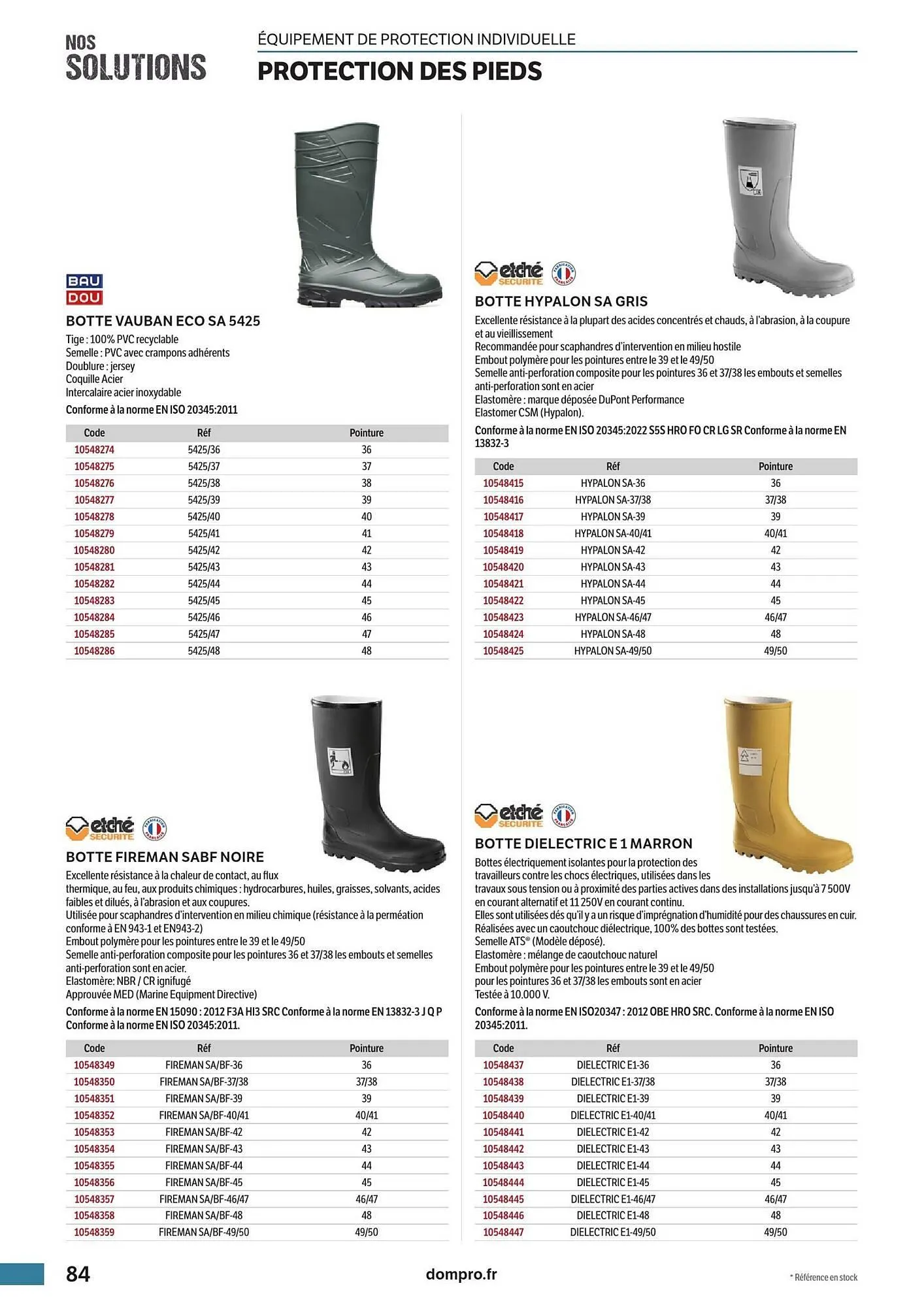 Catalogue DomPro du 23 janvier au 1 janvier 2027 - Catalogue page 84