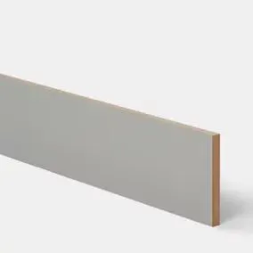 Plinthe de cuisine Goodhome Balsamita Gris H. 15 cm x l. 2.4 m x Ep. 16 mm