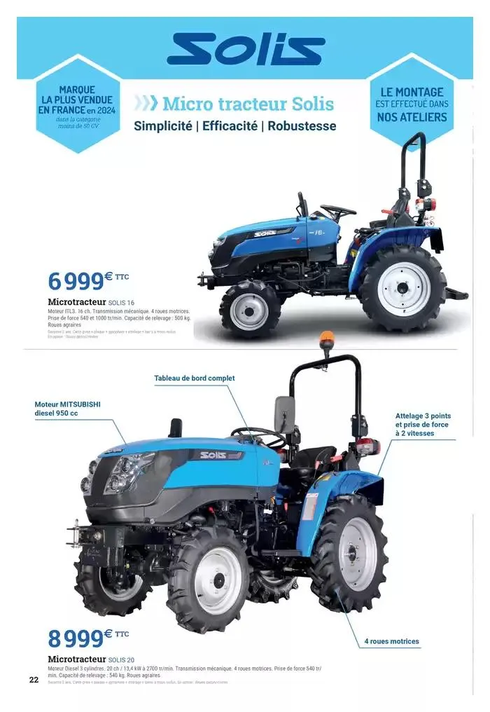 Spécial motoculture du 26 février au 31 mai 2025 - Catalogue page 22