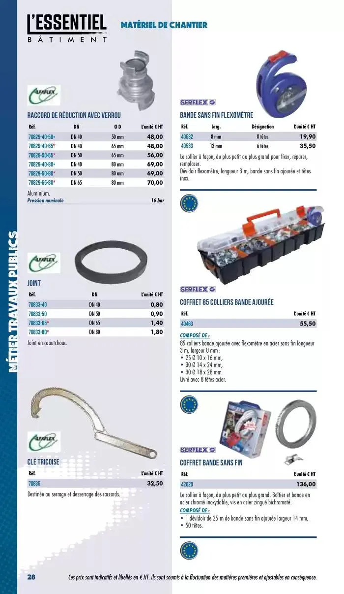 Essentiel Batiment 2025 du 3 janvier au 31 décembre 2025 - Catalogue page 30