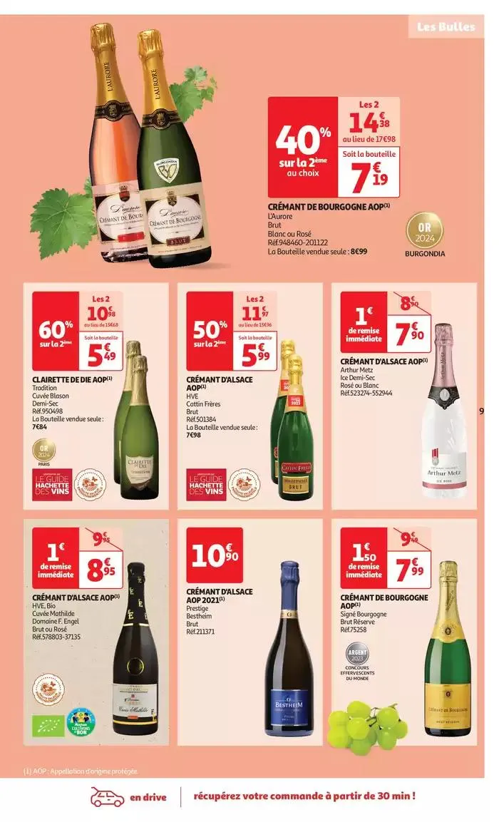 Foire aux vins : une sélection à prix modérés du 1 avril au 13 avril 2025 - Catalogue page 9