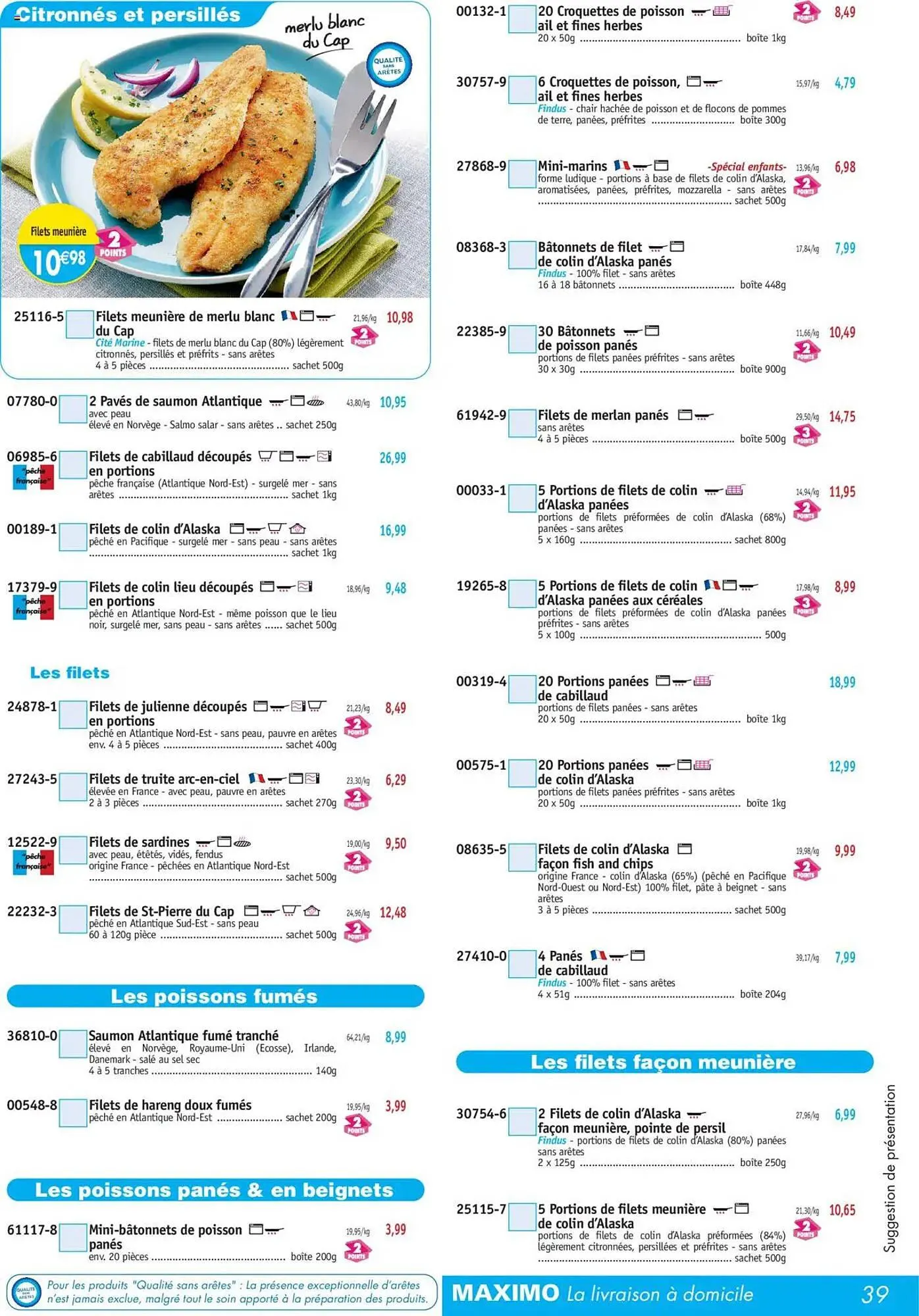 Catalogue Maximo du 7 juillet au 3 août 2025 - Catalogue page 39