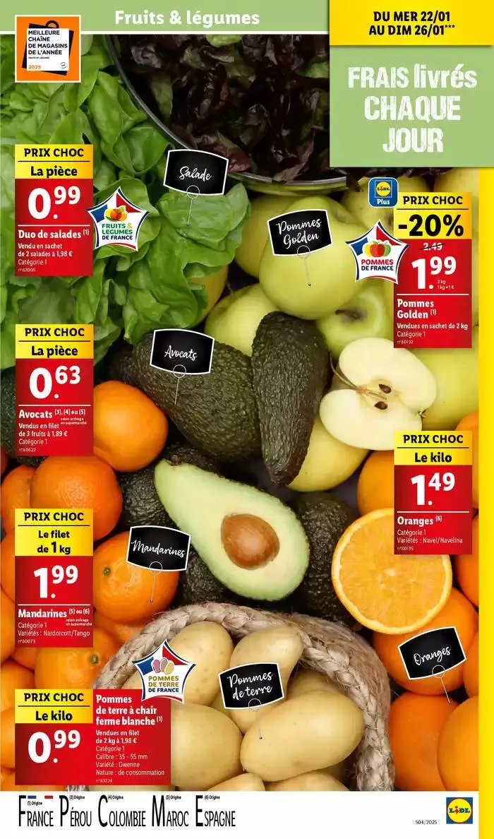 Lidl vous invite à un voyage culinaire en Asie avec leur gamme Vitasia! du 22 janvier au 28 janvier 2025 - Catalogue page 5