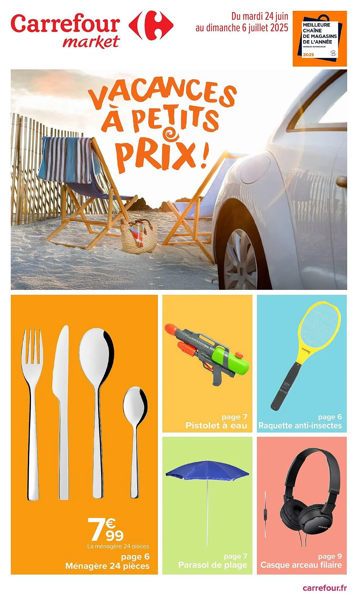Catalogue Carrefour Market du 24 juin au 6 juillet 2025 - Catalogue page 1