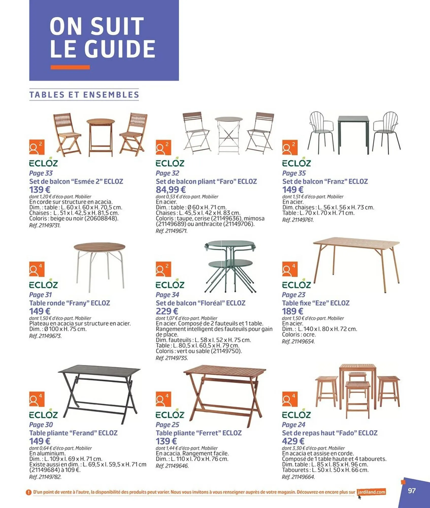 Catalogue Jardiland du 2 mars au 23 juin 2026 - Catalogue page 97