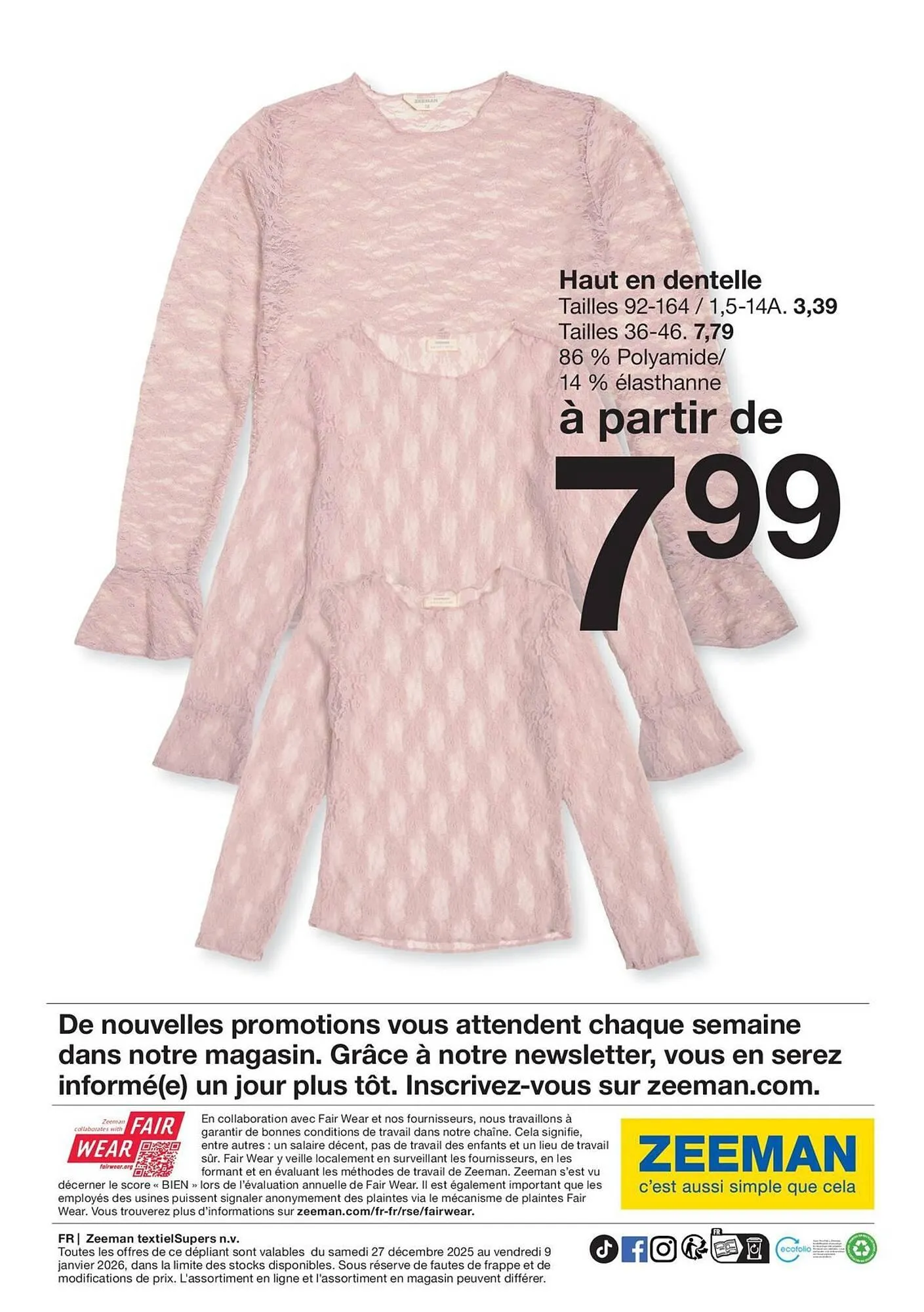 Catalogue Zeeman du 27 décembre au 9 janvier 2026 - Catalogue page 29