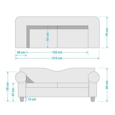 Canapé York (3 places)