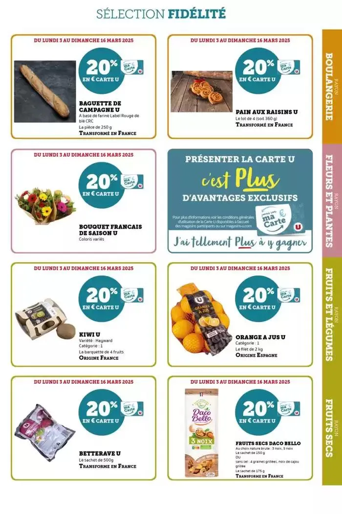 Tous les jours 20% du 4 mars au 16 mars 2025 - Catalogue page 33