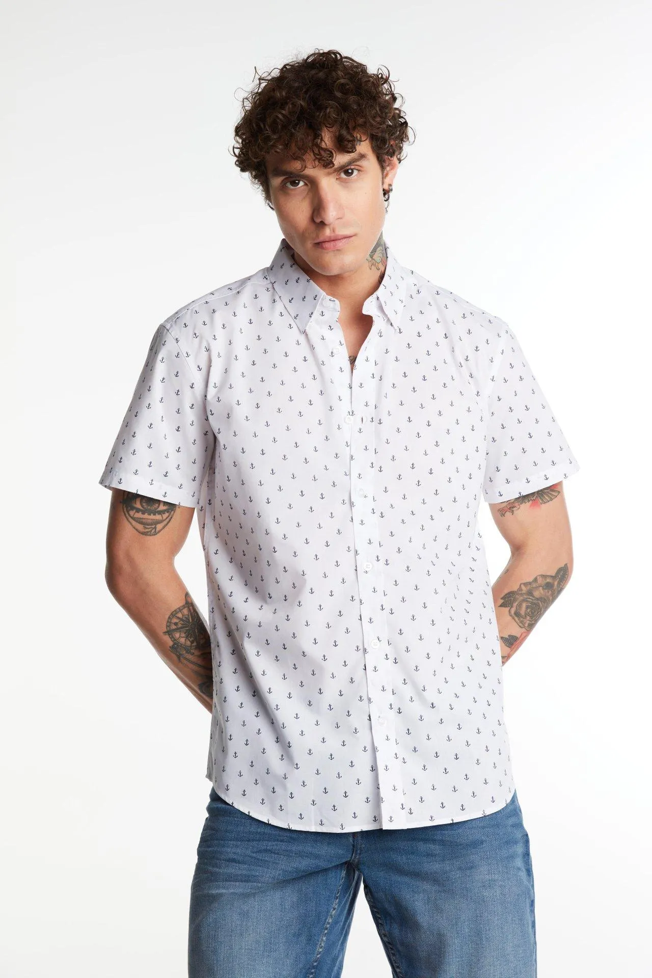 Chemise à manches courtes