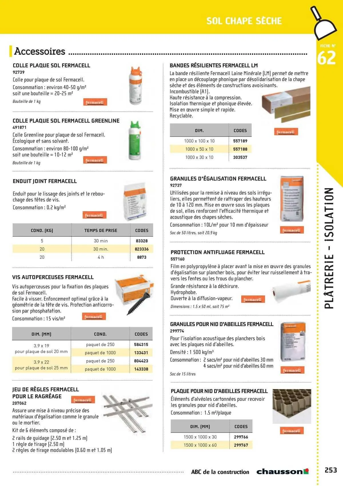 Catalogue Chausson Matériaux du 2 mai au 31 décembre 2025 - Catalogue page 212