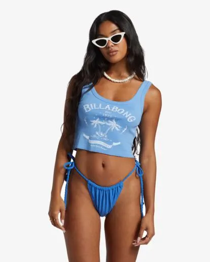 Good Vibes - Débardeur crop top pour Femme