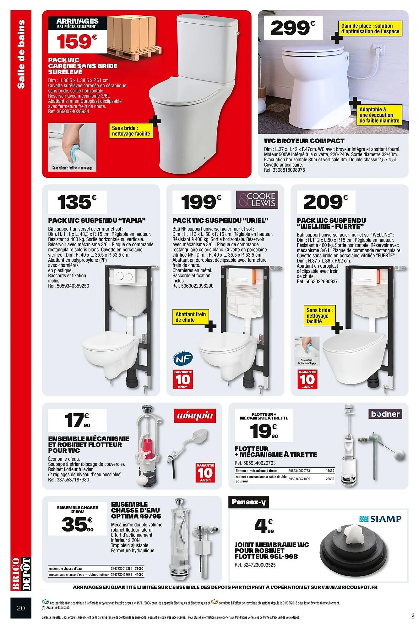 Catalogue Brico Dépôt du 4 juillet au 17 juillet 2025 - Catalogue page 20