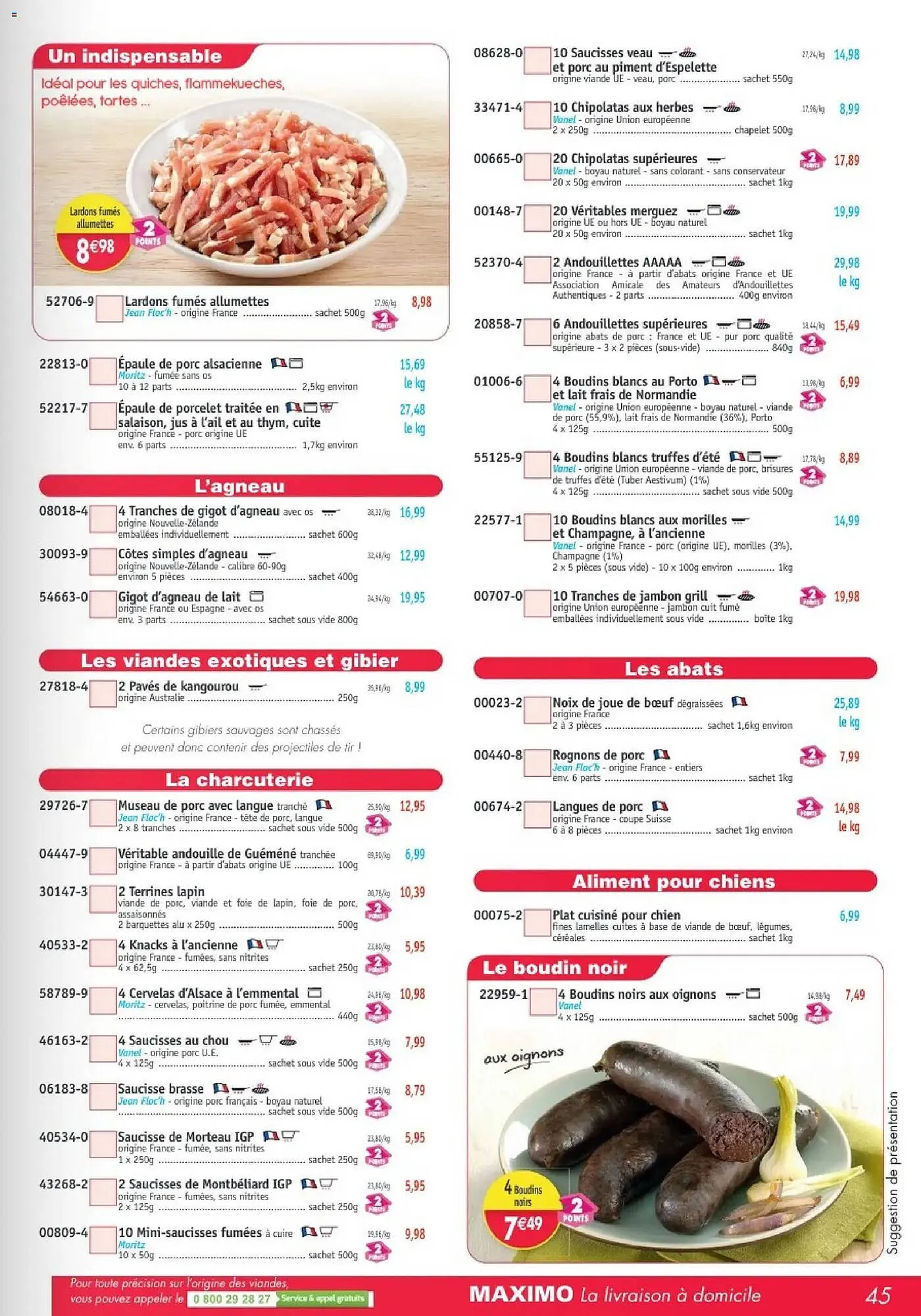 Catalogue Maximo du 23 janvier au 26 février 2026 - Catalogue page 45