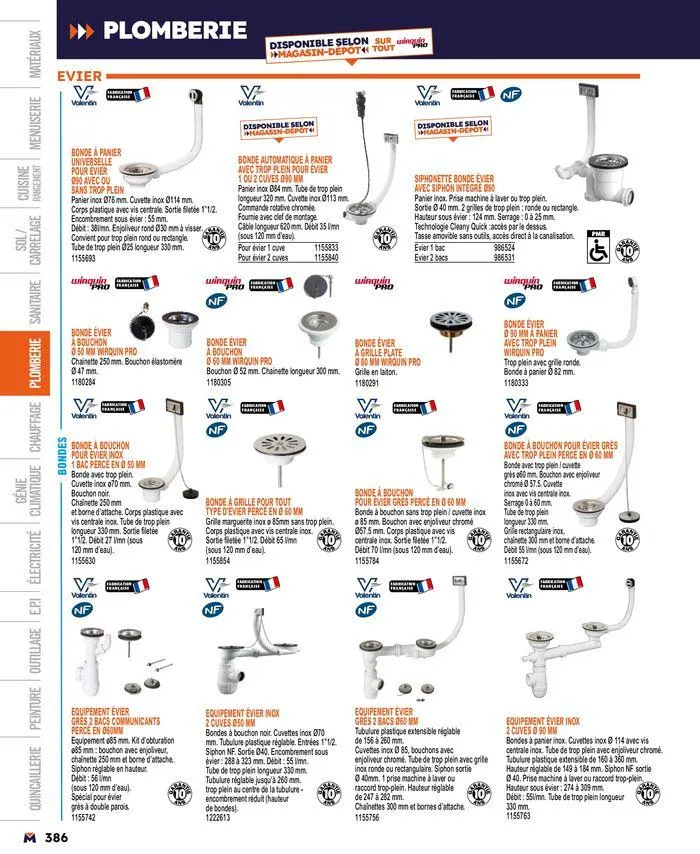 Guide produits 2024 du 15 mars au 31 décembre 2024 - Catalogue page 386