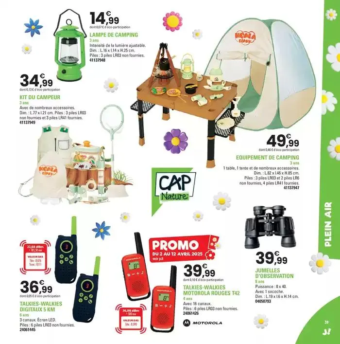 PRINTEMPS 2025 du 2 avril au 28 juin 2025 - Catalogue page 39