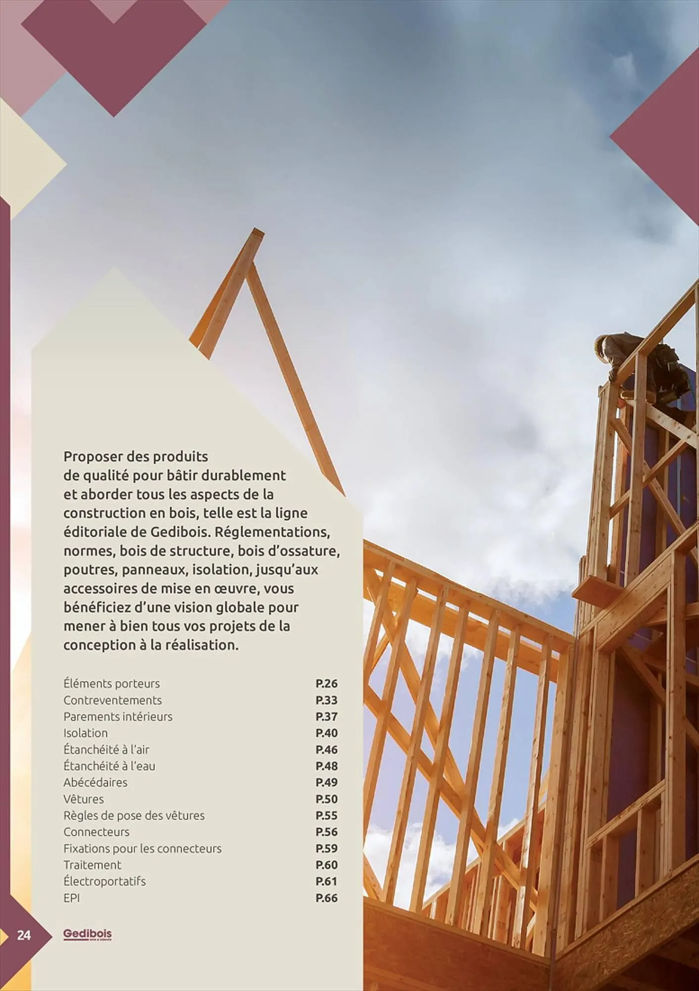 Catalogue Gédibois du 12 juin au 31 juillet 2023 - Catalogue page 24
