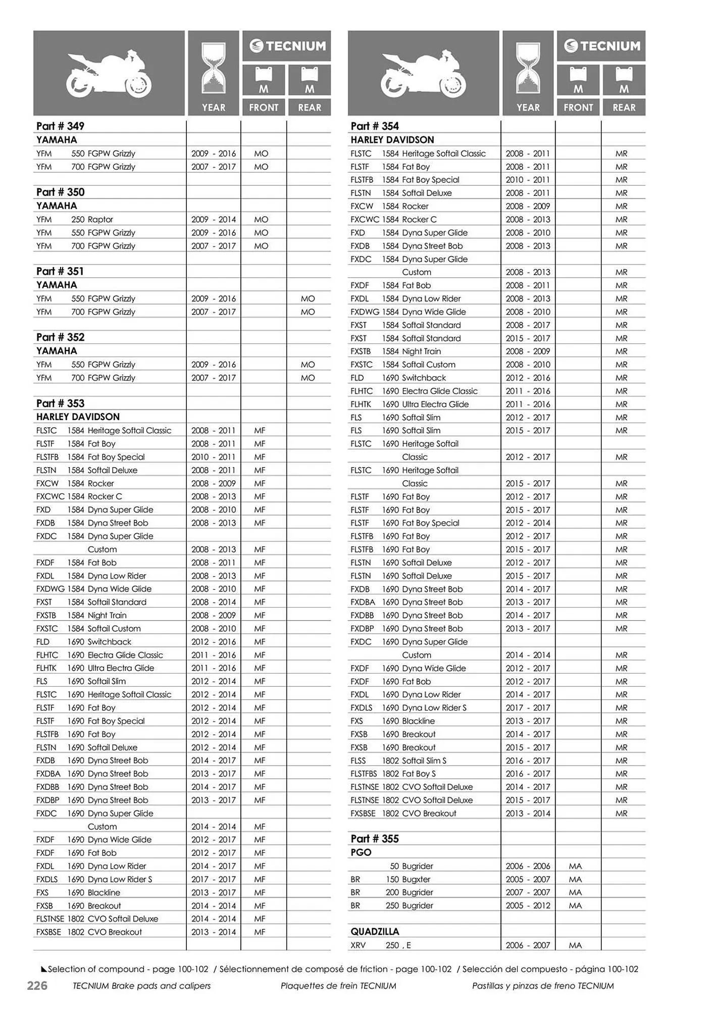 Catalogue Bihr du 23 mai au 31 décembre 2025 - Catalogue page 226