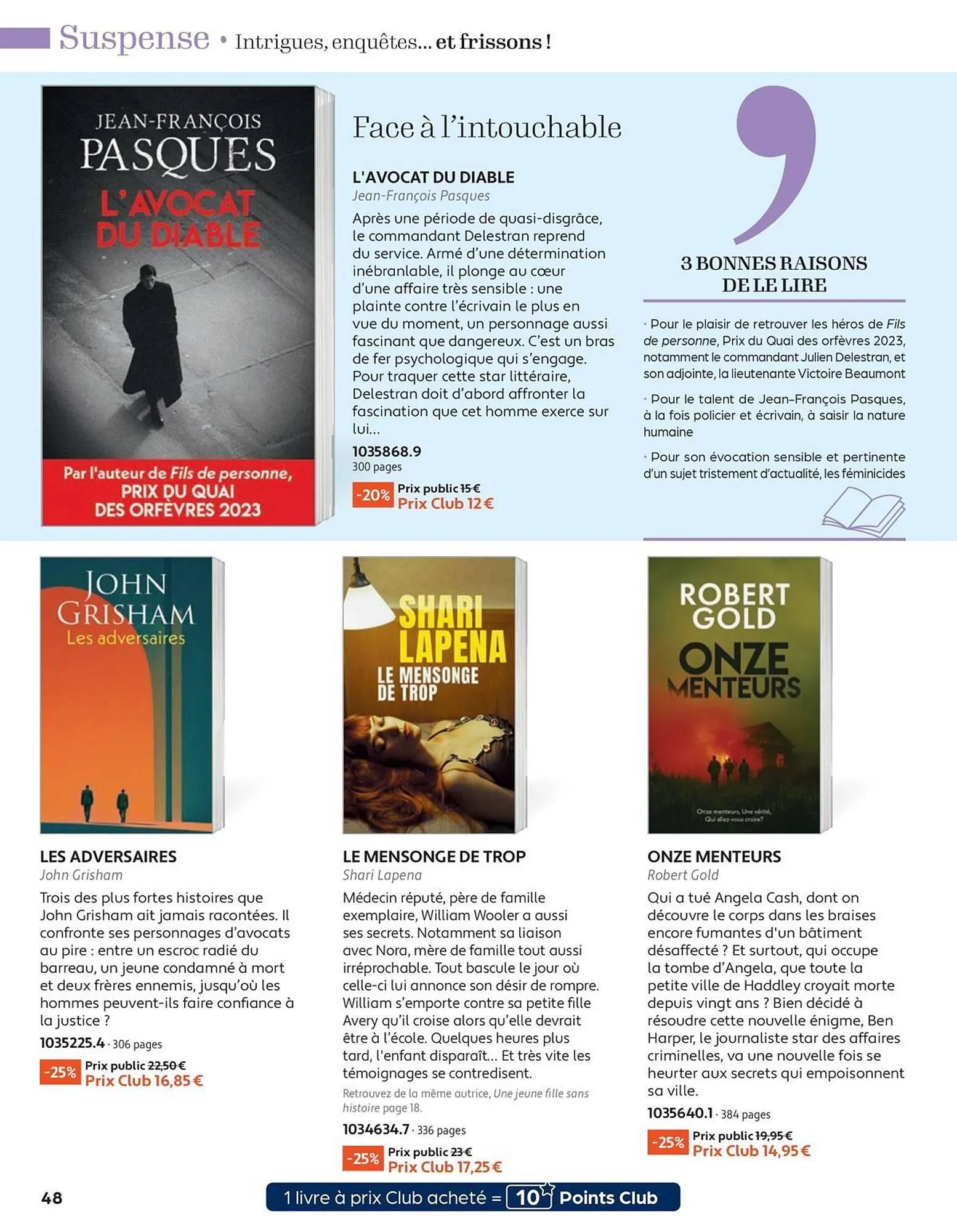 Catalogue France Loisirs du 2 mars au 30 avril 2026 - Catalogue page 48