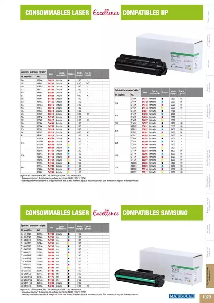 Education And Loisirs Majuscule 2025 du 5 mars au 31 décembre 2025 - Catalogue page 1049