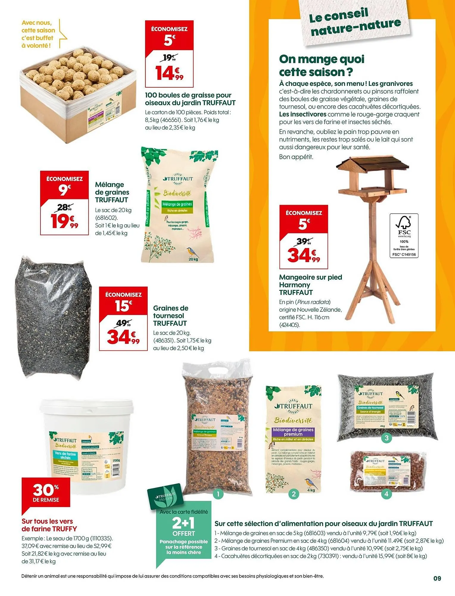 Catalogue Truffaut du 17 octobre au 2 novembre 2025 - Catalogue page 9