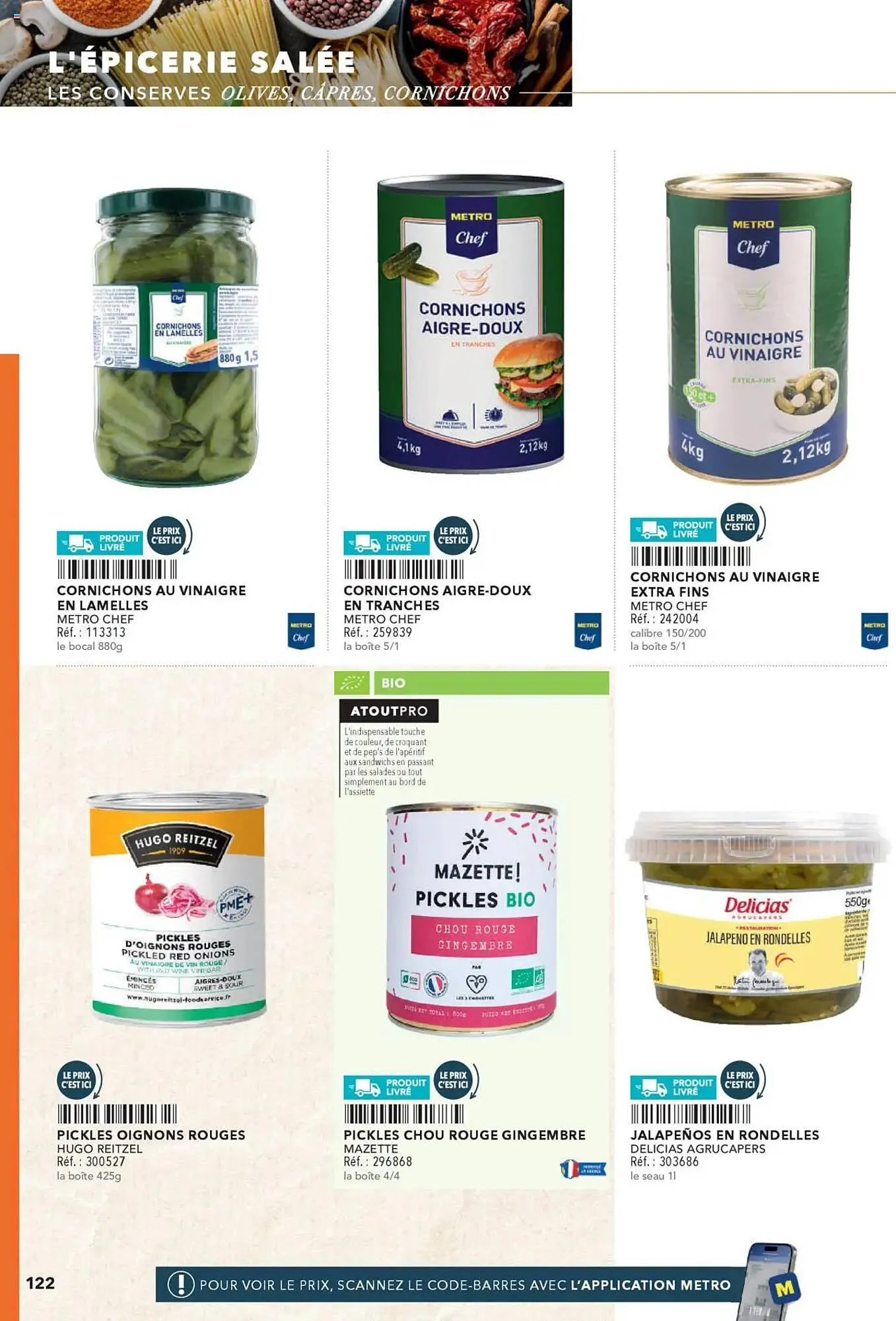Catalogue METRO du 24 avril au 31 décembre 2025 - Catalogue page 122