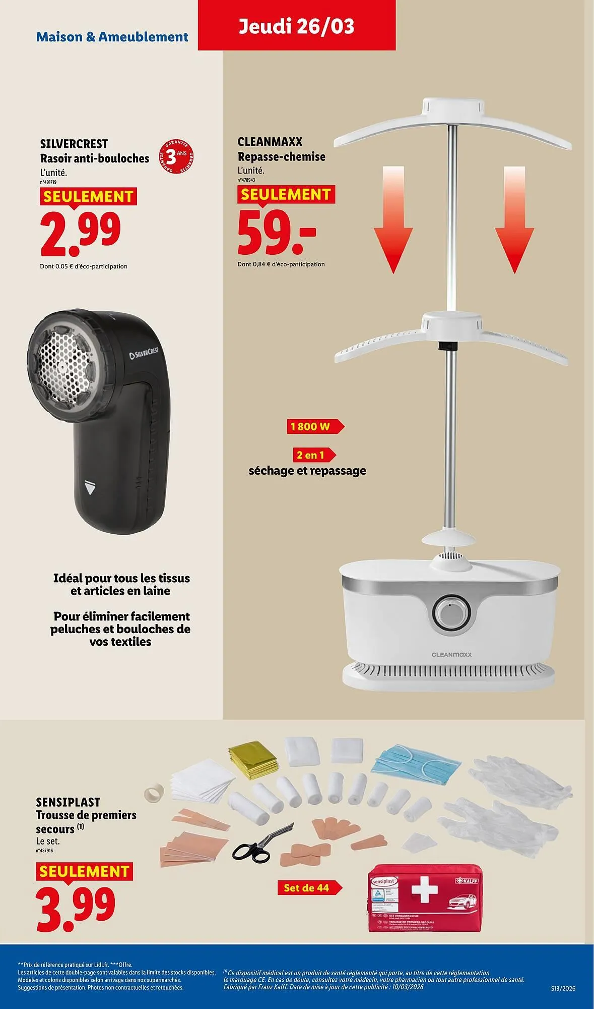 Catalogue Lidl du 26 mars au 1 avril 2026 - Catalogue page 39