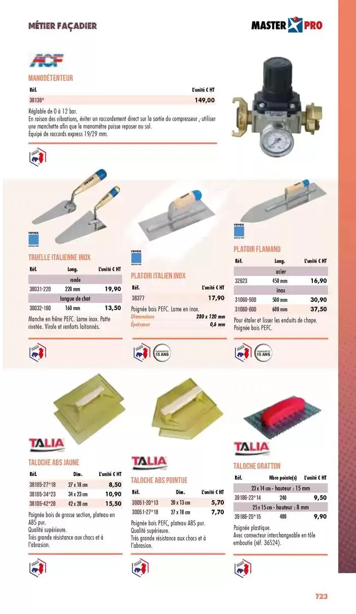 Essentiel Industrie 2025 du 3 janvier au 31 décembre 2025 - Catalogue page 725