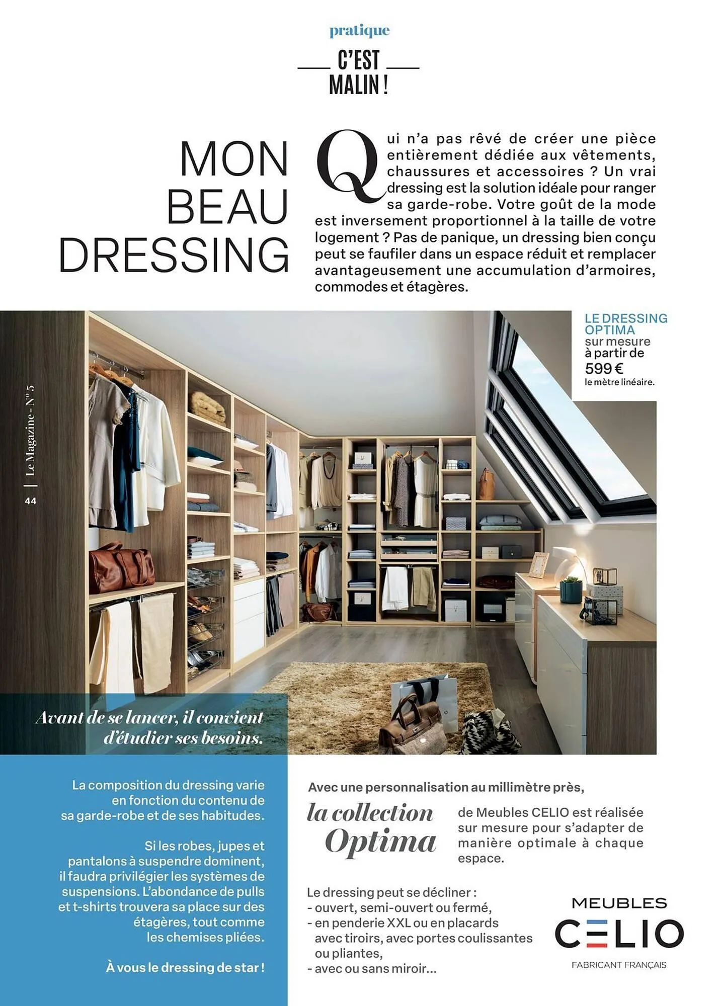 Catalogue monsieur meuble du 16 septembre au 31 mai 2026 - Catalogue page 44