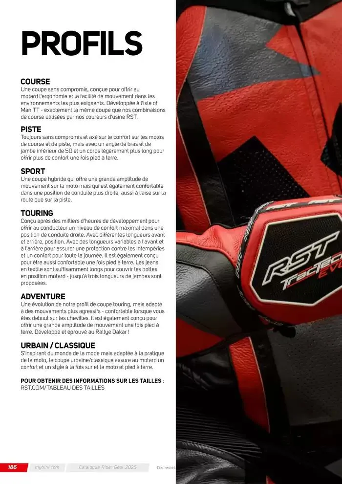 RST 2025 du 20 mars au 31 décembre 2025 - Catalogue page 186