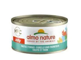 Pâtée à la Truite et au Thon pour chat HFC Jelly