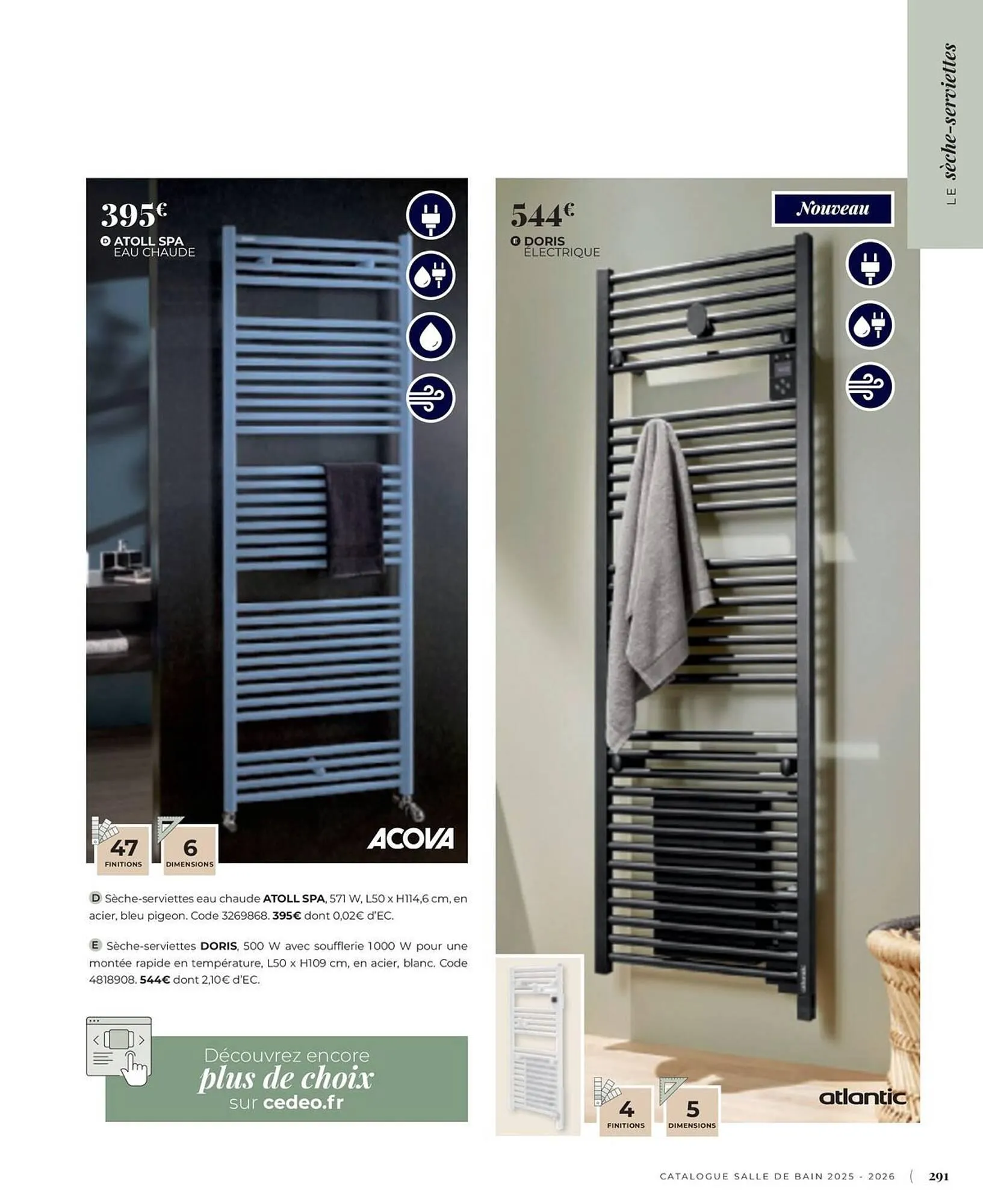 Catalogue Cedeo du 3 juin au 31 décembre 2025 - Catalogue page 291