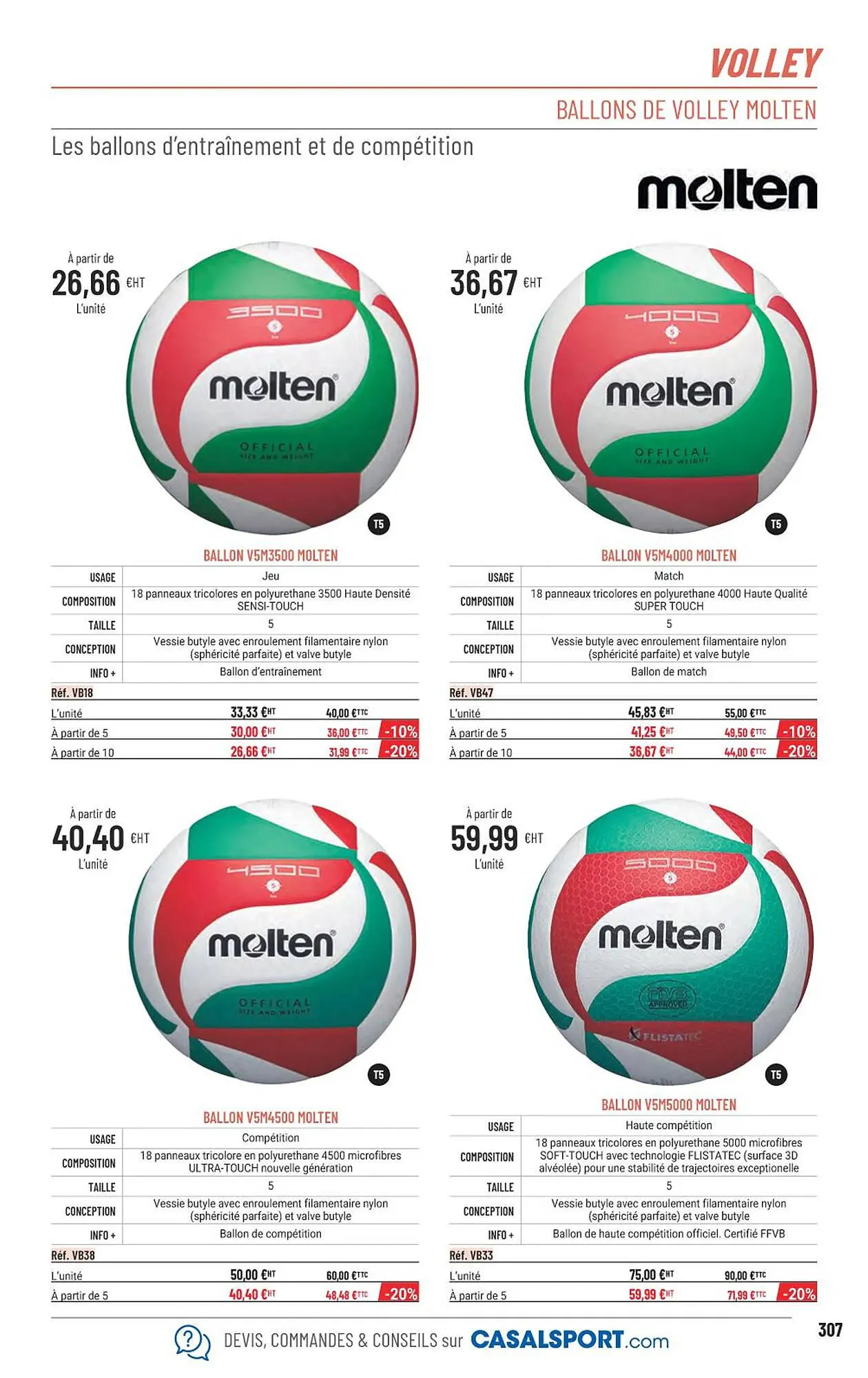 Catalogue Casal Sport du 22 janvier au 31 décembre 2026 - Catalogue page 279