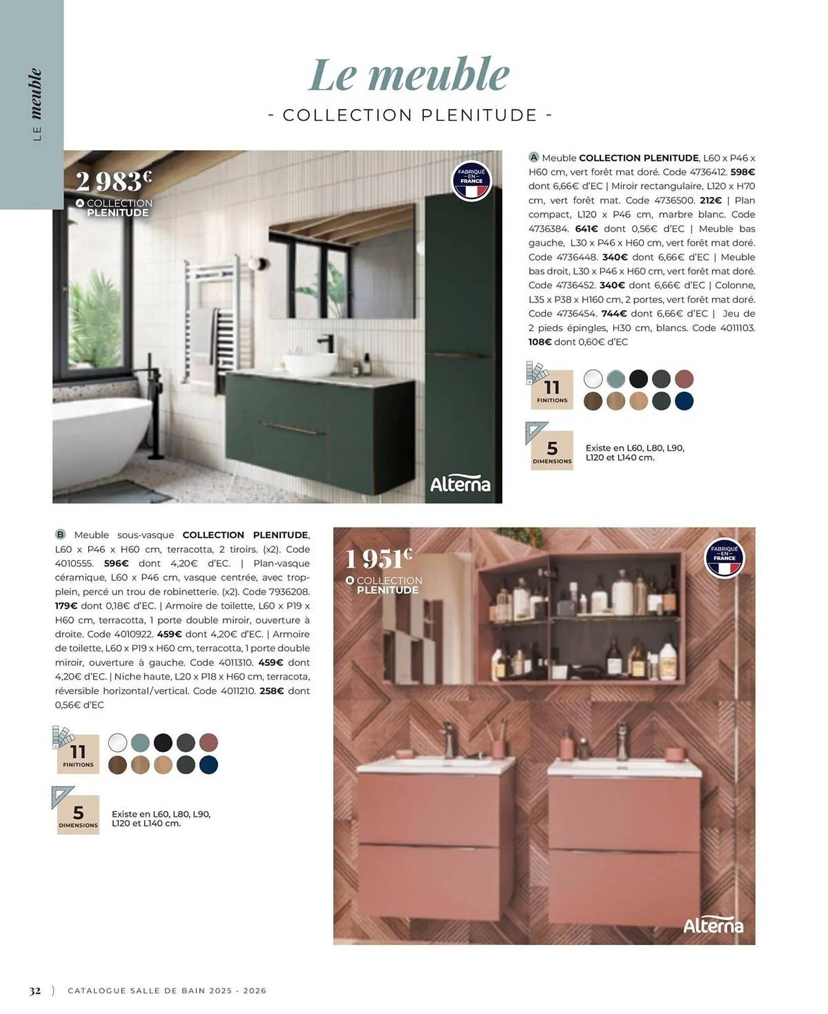 Catalogue Cedeo du 3 juin au 31 décembre 2025 - Catalogue page 32