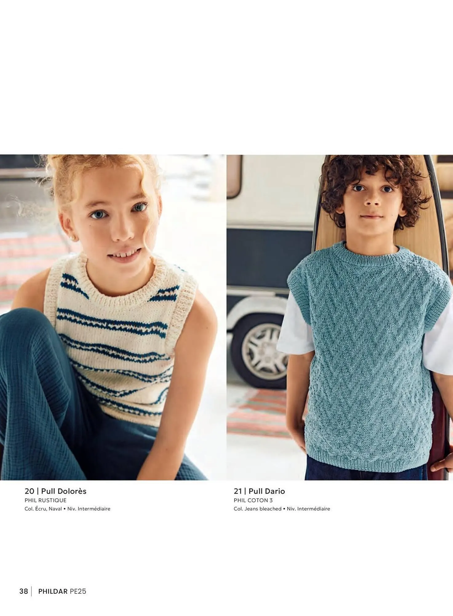 Catalogue Phildar du 27 mars au 31 août 2025 - Catalogue page 38