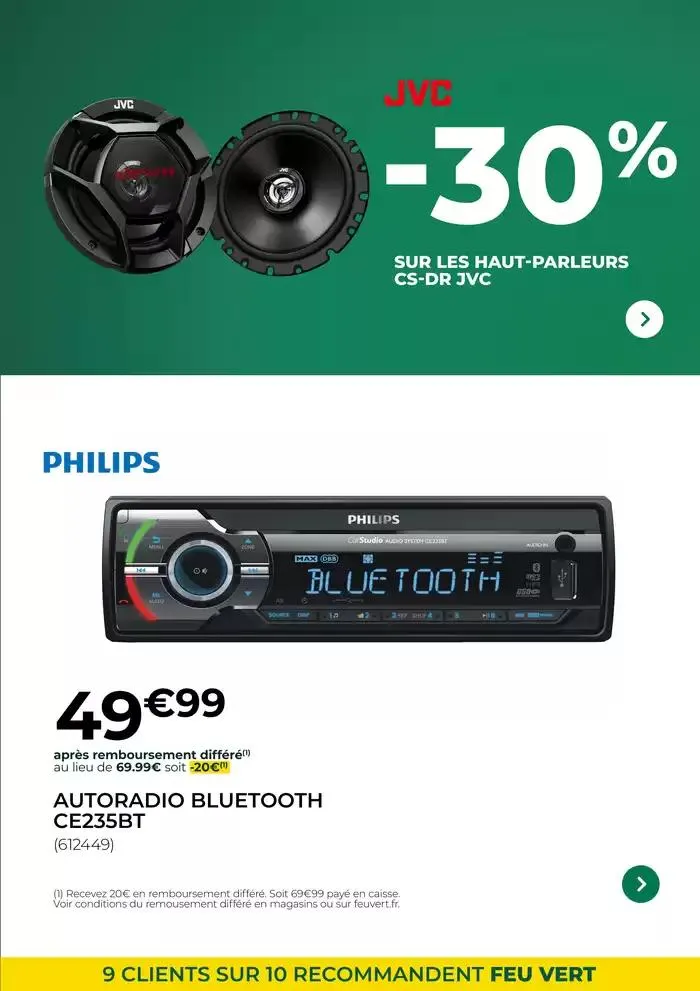 Nos Offres Feu Vert du 2 janvier au 28 janvier 2025 - Catalogue page 14